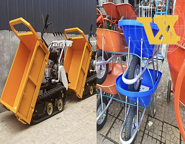 Xe Rùa Tự Đổ Hay Xe Rùa Thường – Loại Nào Tiết Kiệm Nhân Công?